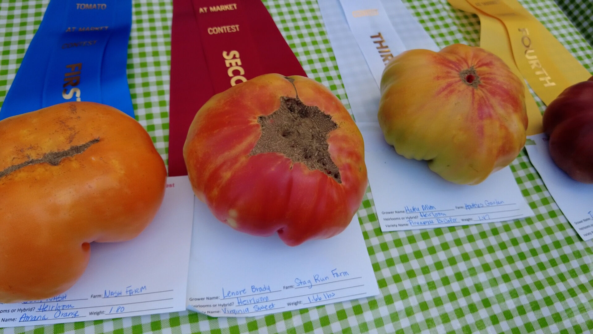 Historic Lewes Farmers Market hosts the Tomato Festival in Lewes